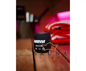 HARVIA Bluetooth-Lautsprecher schwarz 5 W, 1800 mAh, IPX6 wasserdicht und hitzebeständig bis max. 65℃