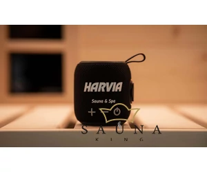 HARVIA Bluetooth-Lautsprecher schwarz 5 W, 1800 mAh, IPX6 wasserdicht und hitzebeständig bis max. 65℃