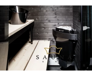 HARVIA Delta Saunaofen ohne Steuerung SCHWARZ 2,9 kW