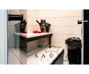 HARVIA Delta Saunaofen ohne Steuerung SCHWARZ 2,9 kW