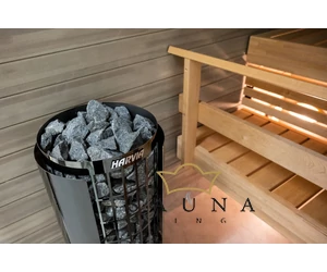 HARVIA Cilindro Saunaofen mit integrierter Steuerung SCHWARZ 7 kw