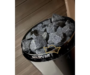 HARVIA Cilindro Saunaofen mit integrierter Steuerung SCHWARZ 7 kw