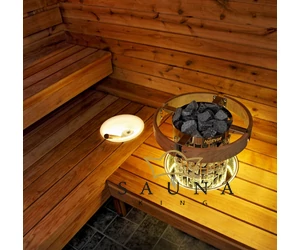 HARVIA Schutzgeländer mit LED-Leuchten, für Cilindro Saunaofen 7 - 9,0 kW