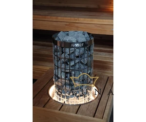 Harvia Einbaurahme BELEUCHTET für Cilindro Saunaofen 7kw, 9kw, 11kw 