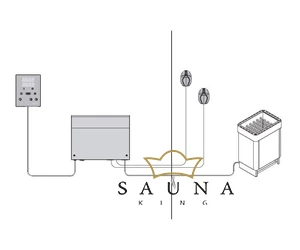 HARVIA Saunasteuerung XENIO CX110C (Finn+Dampf) bis 11 kw