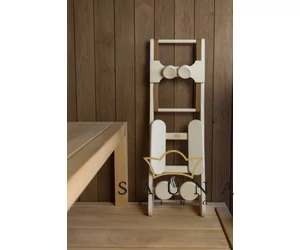 Infra oder Sauna Rückenlehne HaLu aus Espenholz