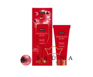 „RED VELVET” – 2-teiliges ROTER SAMT Luxus-Badeset für perfekte Entspannung