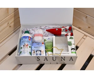 EMENDO Premium Weihnachtsgeschenkset, Weihnachtsmann-Saunaduft