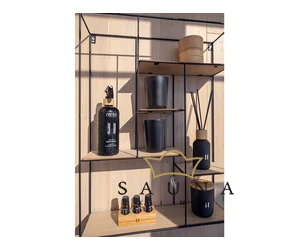 RENTO Sauna Geschenkbox, 3x10ml Saunaduft, in einem Bambushalter