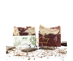 YEYE 100% natürliche, handgemachte Seife, Schokolade & Rose