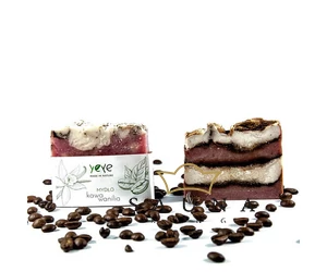 YEYE 100% natürliche, handgemachte Seife, Kaffe & Vanille