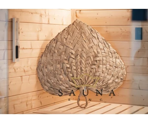 BASSAU Sauna-Fächer, einhändig
