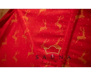 SAUNAGUT Sauna-Fächer Bezug „Christmas VIII.”