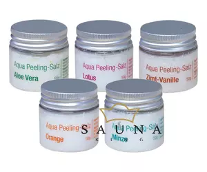 Aqua Peeling-Salz, Minze, in 2 Optionaler Größen