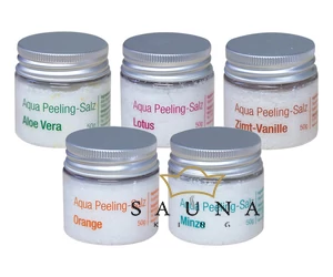 Aqua Peeling-Salz, Orange, in 2 Optionaler Größen