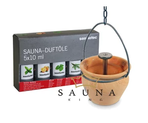 "Sentio" Saunaduftölset, 5 teilig
