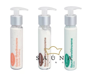 Sauna-Verwöhncreme, Aprikose-Peeling, 75 g