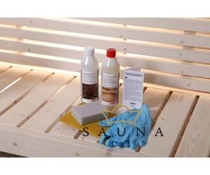 HARVIA Sauna Reinigungsset (Sauna Reiniger, Paraffinöl, Zubehöre)