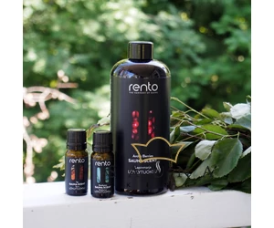 RENTO Sauna Geschenkbox, 3x400ml (Eukalyptus, Birke und Arktische Beere)