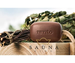 RENTO Sauna Geschenkbox, Saunaduft und Saunaseife, Teer