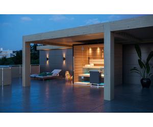 SAUNA KING FINNSAUNA AUF DER (ÜBERDACHTEN) TERRASSE für 2-3 Personen