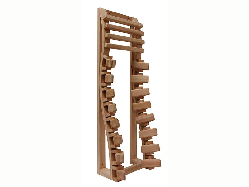 Ergonomische IR-Rückenlehne aus Espen oder rotem Zedernholz (Passend