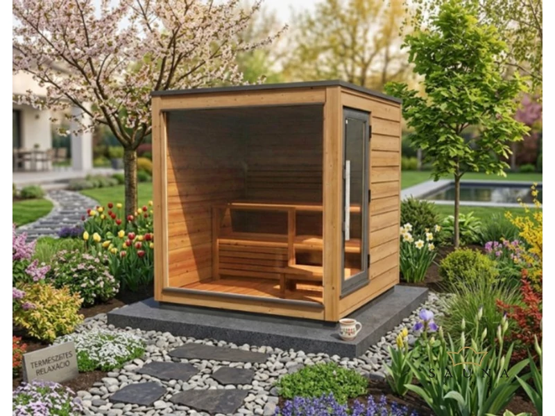 HARVIA GARTENSAUNA KIRAMI FINVISION ohne Saunaofen