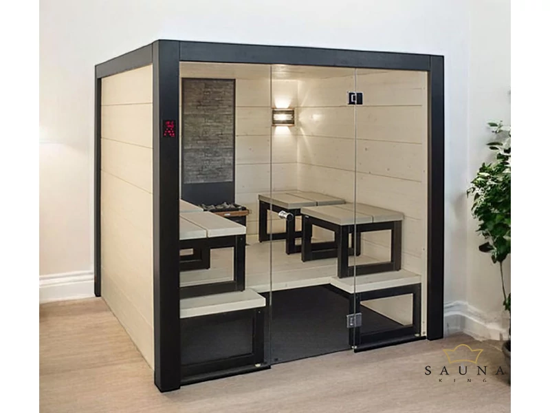 HARVIA Solide Imperial Luxus Finnsauna 209x241 cm