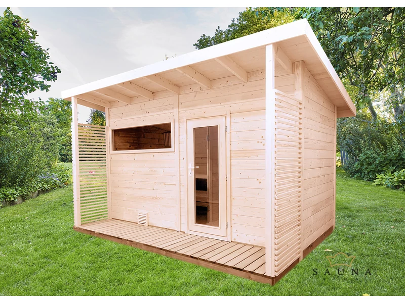 HARVIA Gartensauna Scala Large, Massivholzsauna aus Finnland