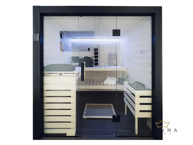 HARVIA Family Large finn- und infrasauna 196x189cm