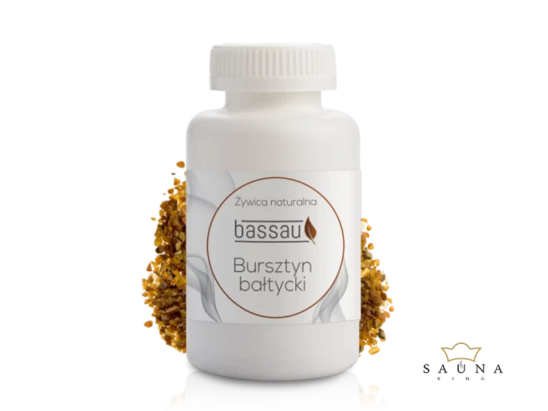 BASSAU Premium-Qualität Natürlicher Weihrauch, Bernsteinfarbenes Harz, 50 g