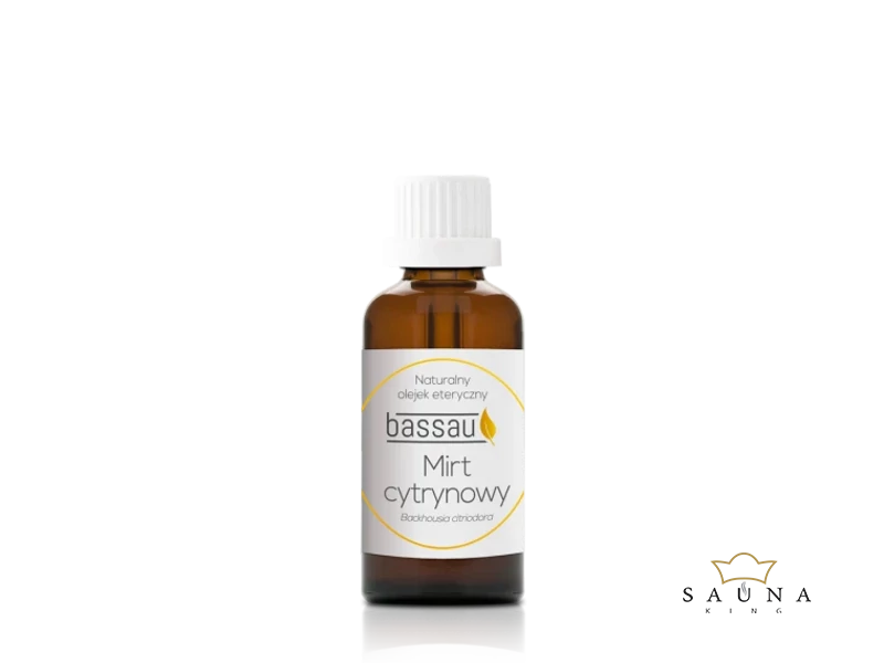 BASSAU Premium-Qualität ätherisches Saunaöl, Zitronenmyrte, 15 ml