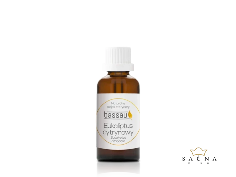 BASSAU Premium-Qualität ätherisches Saunaöl, Zitronen-Eukalyptus, 15 ml