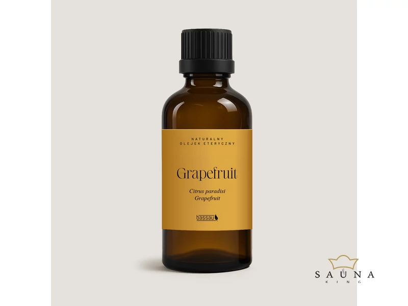 BASSAU Premium-Qualität ätherisches Saunaöl, Grapefruit, 15 ml