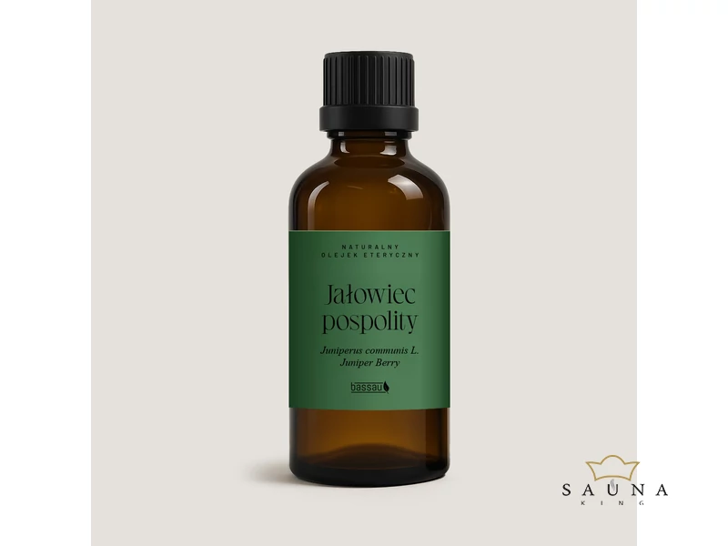 BASSAU Premium-Qualität ätherisches Saunaöl, Wacholderbeere, 15 ml