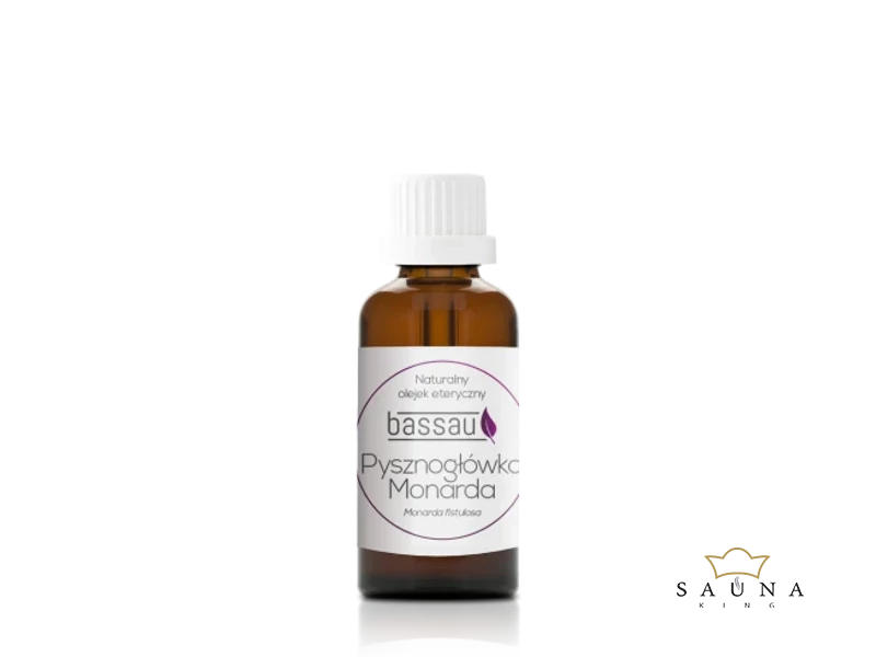 BASSAU Premium-Qualität ätherisches Saunaöl, Monarda (Brennnessel), 15 ml
