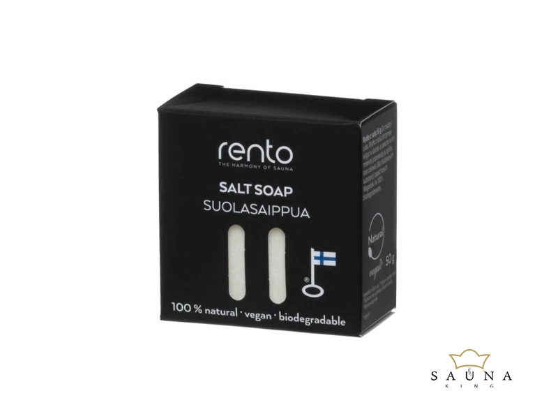 RENTO Salzseife nach der Sauna