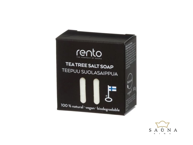 RENTO Seife nach der Sauna, Teebaumduft