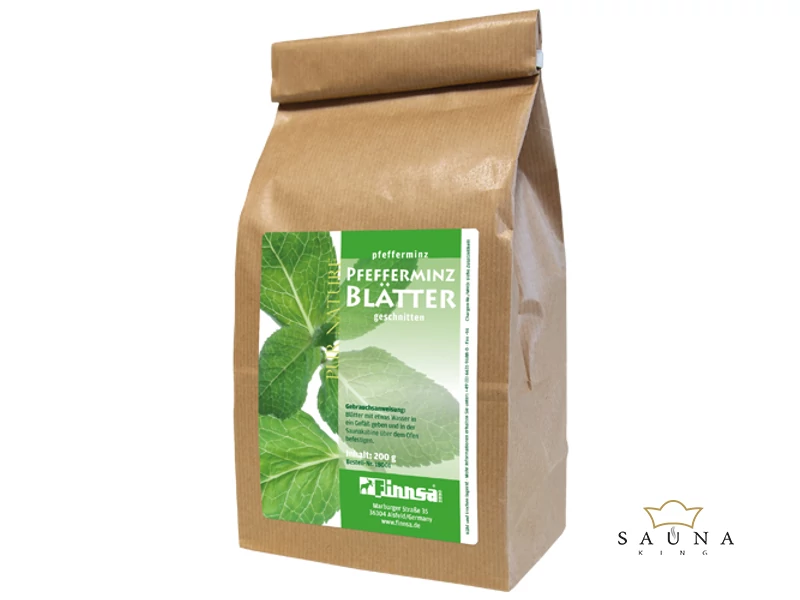Pfefferminzblätter, geschnitten, 200g
