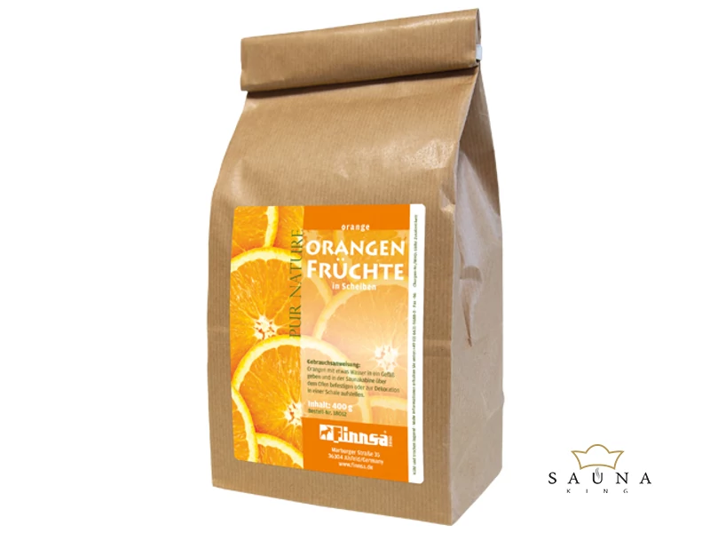 Orangenfrüchte in Scheiben, 400g