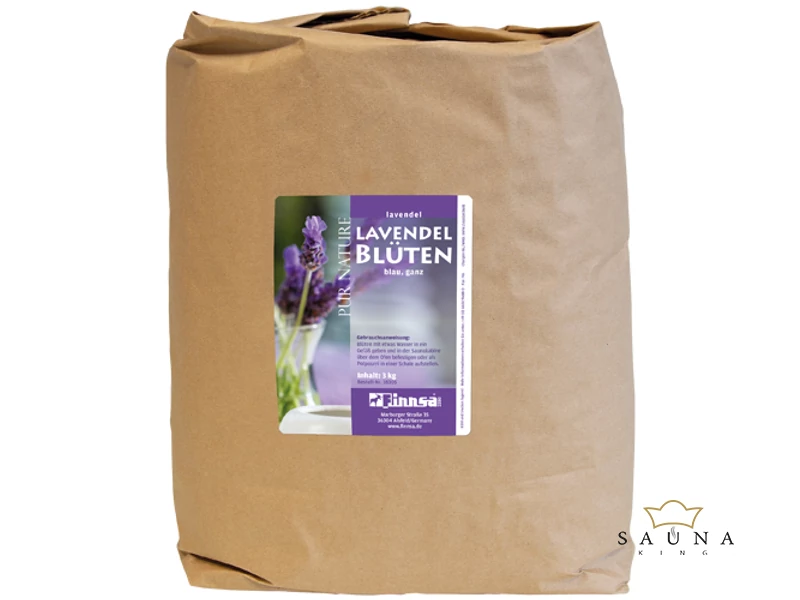 Lavendelblüten blau, ganz, 3kg