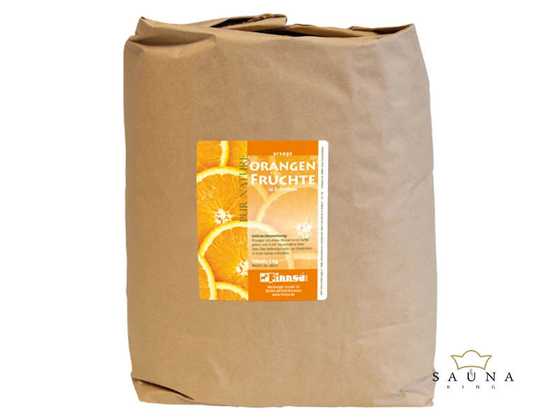 Orangenfrüchte in Scheiben, 3kg