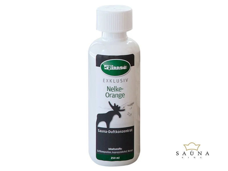 Finnsa "Exklusiv" Sauna Duftkonzentrat, Nelke-Orange, 250ml