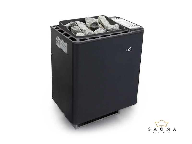 EOS BI-O Saunaofen Thermat Anthrazit Perleffekt 6-9 kw  (Wandmodell)