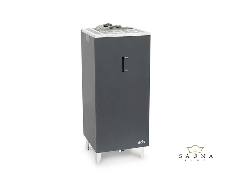 EOS Verdampferofen BiO Cubo, 7,5kW-12kW, Anthrazit, Stehofen
