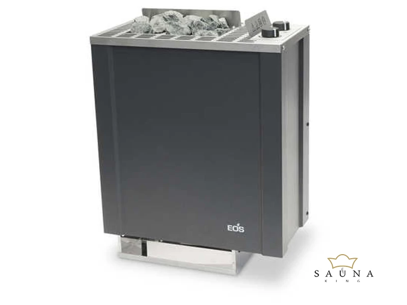 EOS Finnische Saunaofen Filius W mit integrierter Steuerung 4,5kW-7,5kW, Anthrazit, Wandmontage