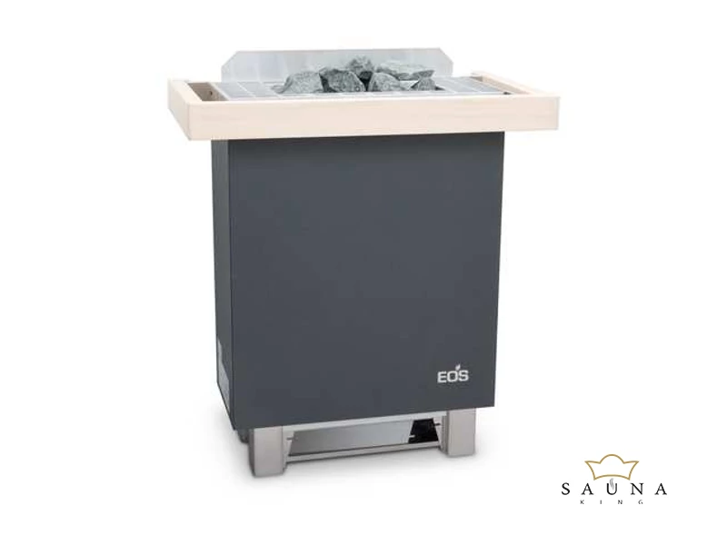 EOS Finnische Saunaofen Gracil, 4,5kW-9kW, Anthrazit, Stehofen