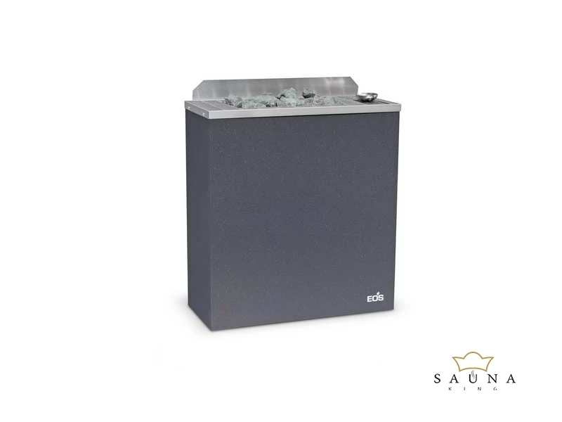 EOS Verdampferofen BiO Gracil W, 6kW-9kW, Anthrazit, Wandmontage