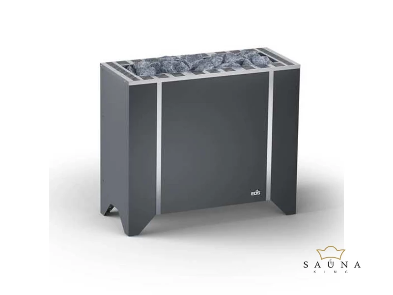 EOS Finnische Saunaofen Goliath HD, 18kW-36kW, Anthrazit, Stehofen