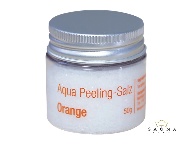 Aqua Peeling-Salz, Orange, in 2 Optionaler Größen